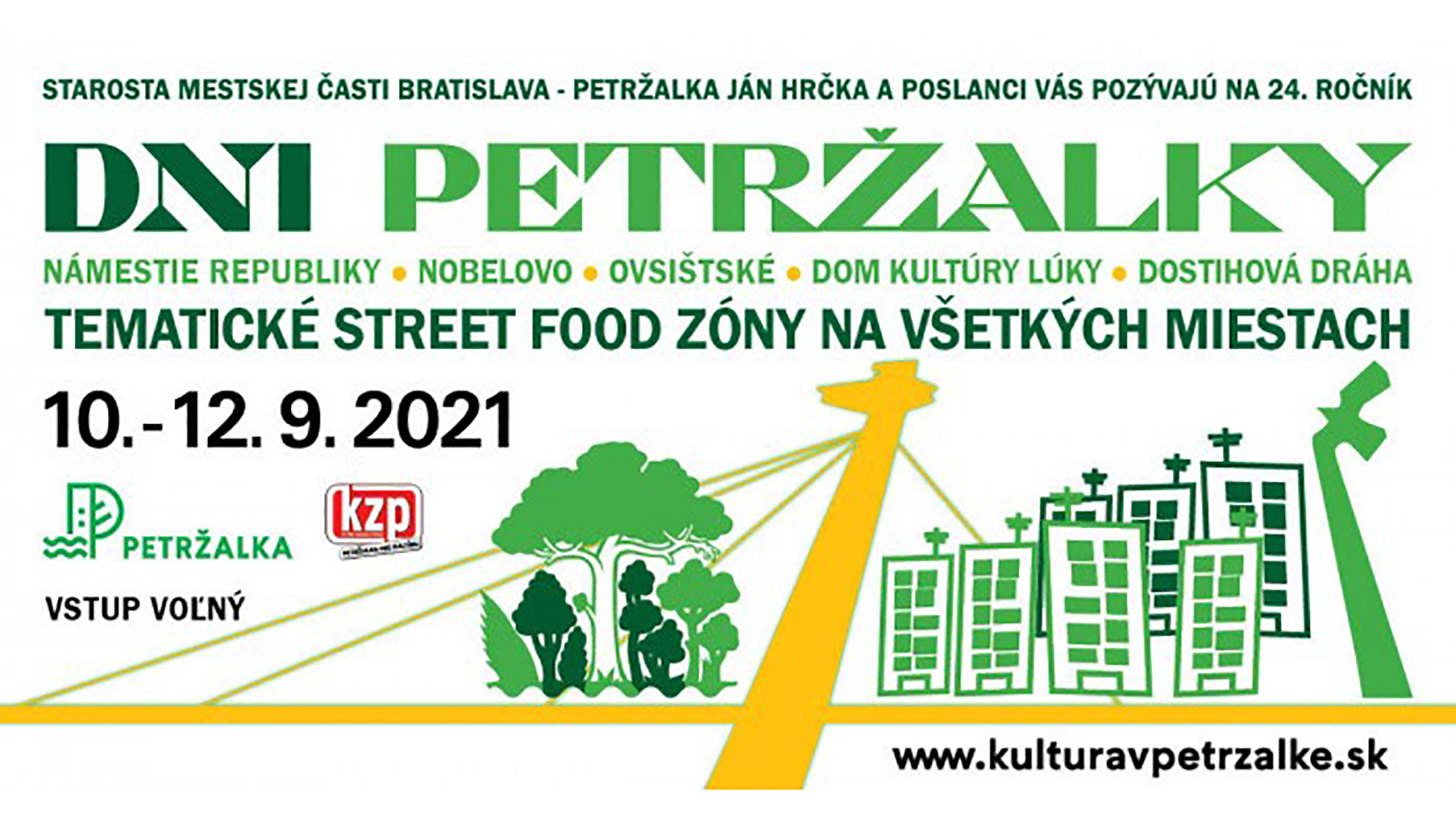 V Petržalke sa začína trojdňový festival Dni Petržalky 2021