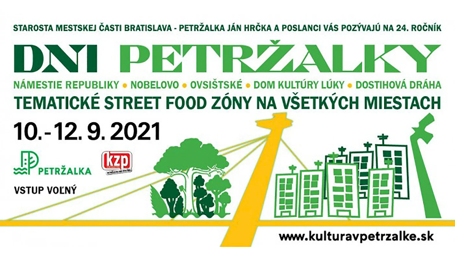 V Petržalke sa začína trojdňový festival Dni Petržalky 2021