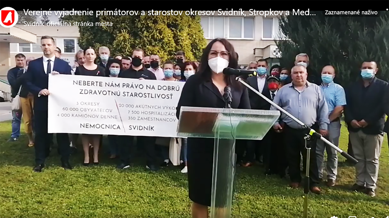 Vyhlásenie samospráv k pripravovanej optimalizácie siete nemocníc