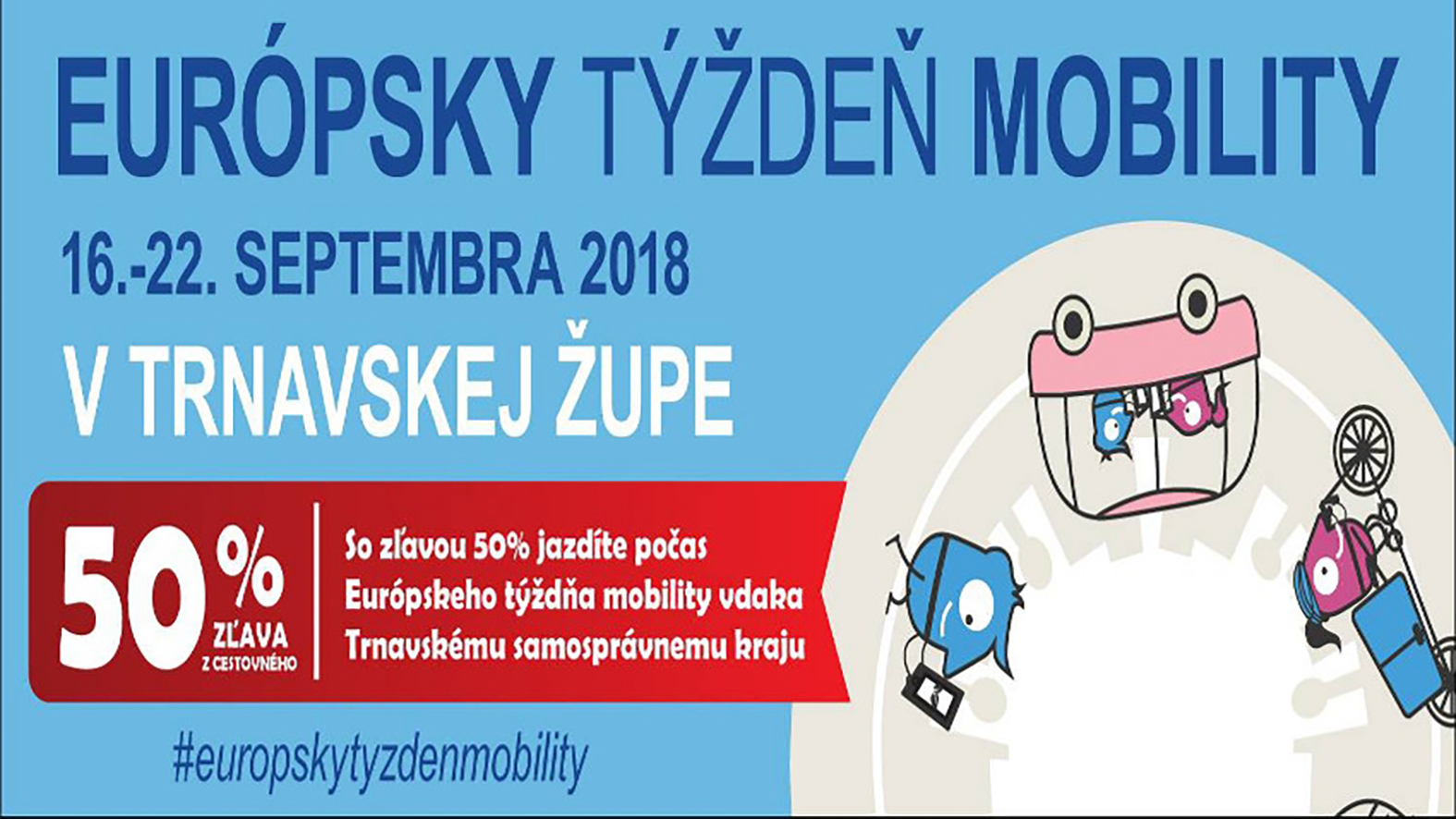 TTSK sa zapojí do Európskeho týždňa mobility, ponúkne aj bezplatnú dopravu