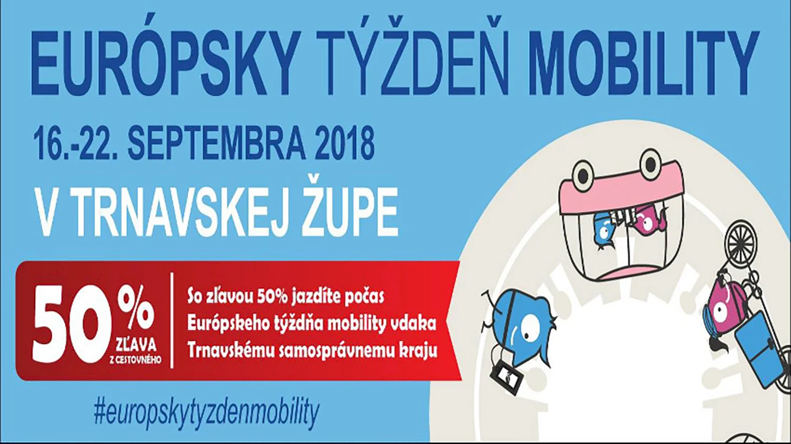 TTSK sa zapojí do Európskeho týždňa mobility, ponúkne aj bezplatnú dopravu