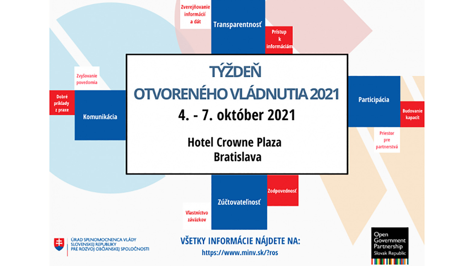 Blíži sa Týždeň otvoreného vládnutia