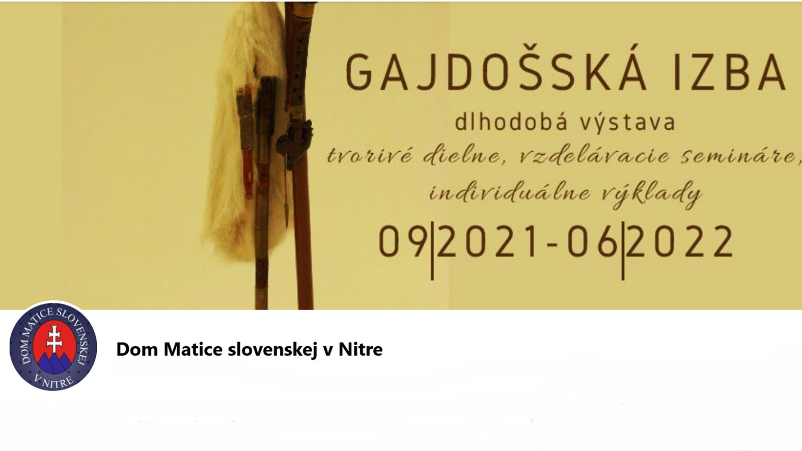 Dom Matice slovenskej predstavuje gajdošské tradície v regióne