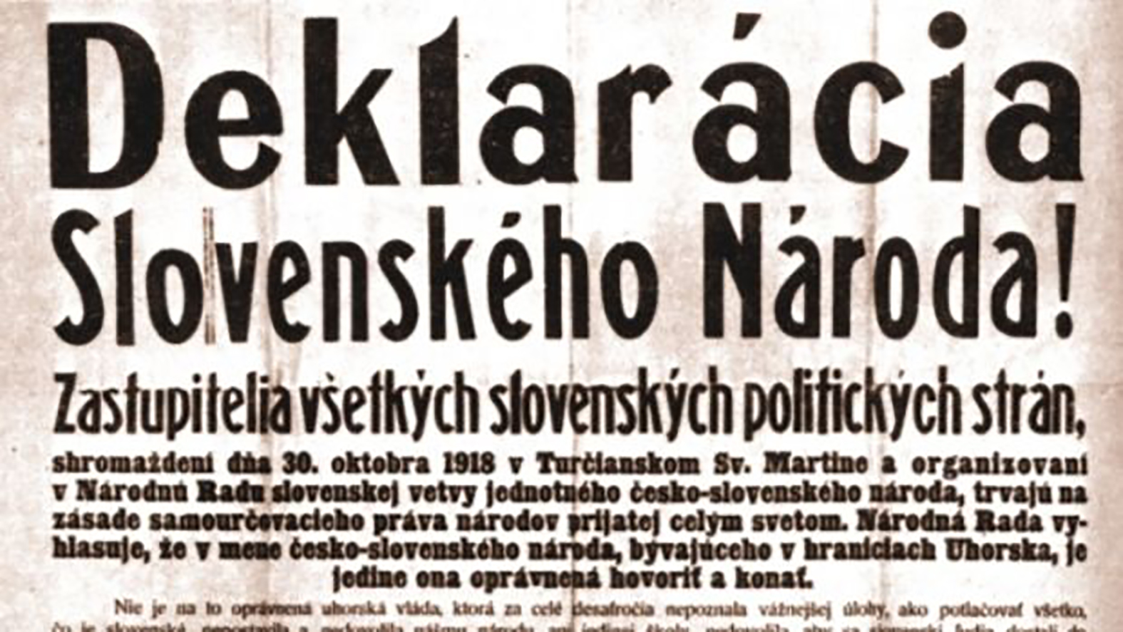 Matica slovenská si pripomenula 103. výročie Deklarácie slovenského národa