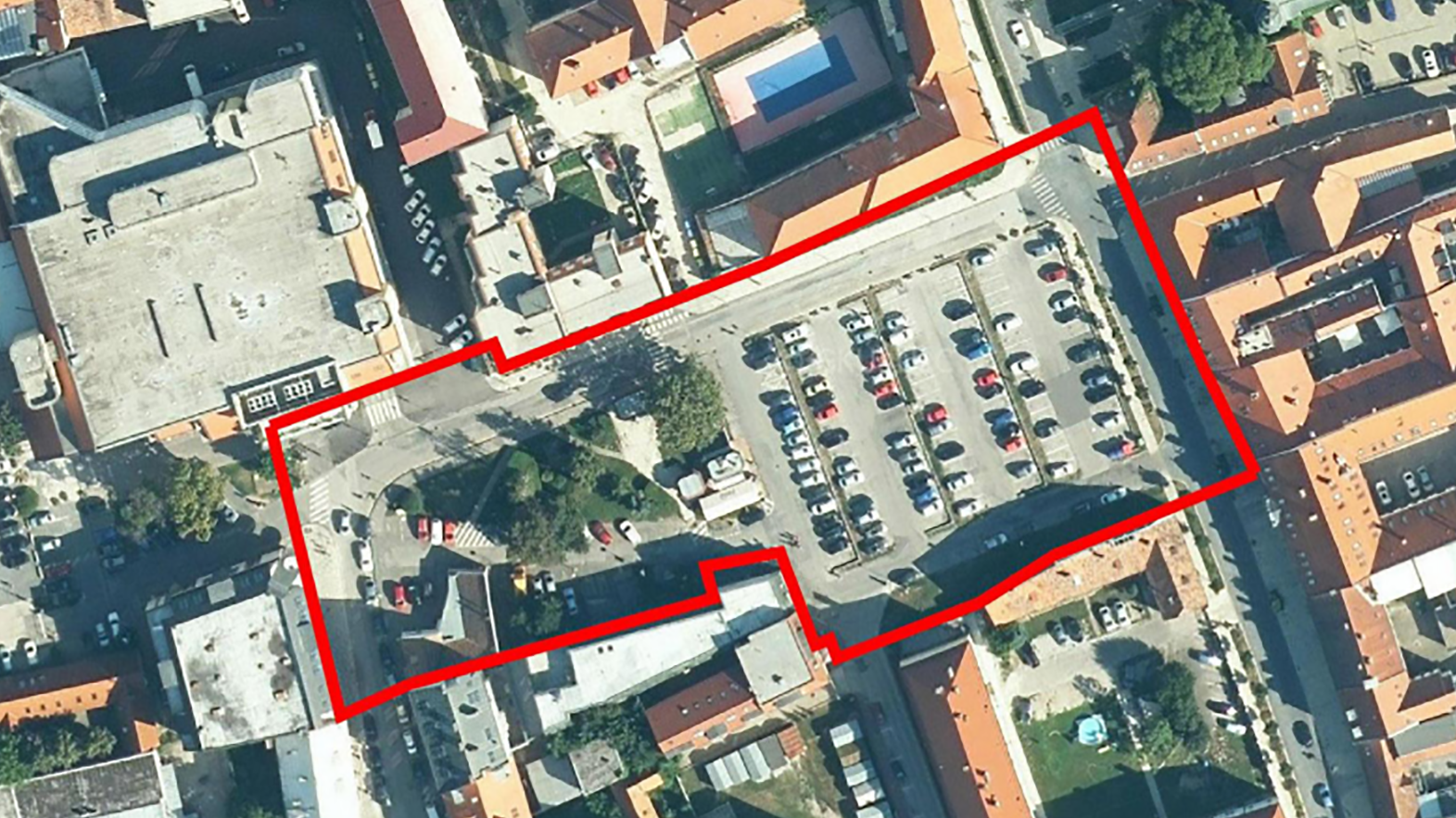 Namiesto parkoviska pri obchodnom dome má vyrásť polyfunkčný dom
