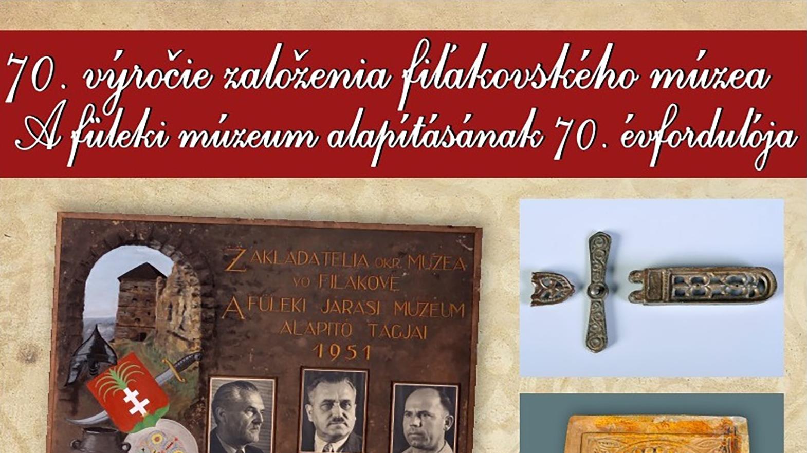 70 rokov fiľakovského múzejníctva – jubilejná výstava
