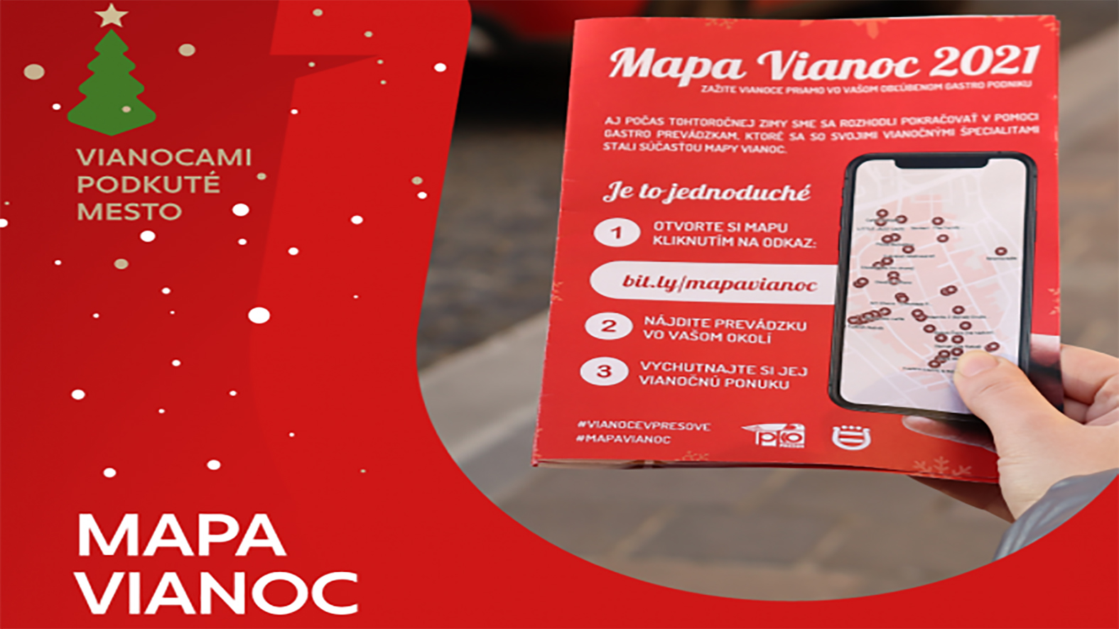 Na Mikuláša sa v Prešove rozsvieti vianočná výzdoba a odštartuje Mapa Vianoc