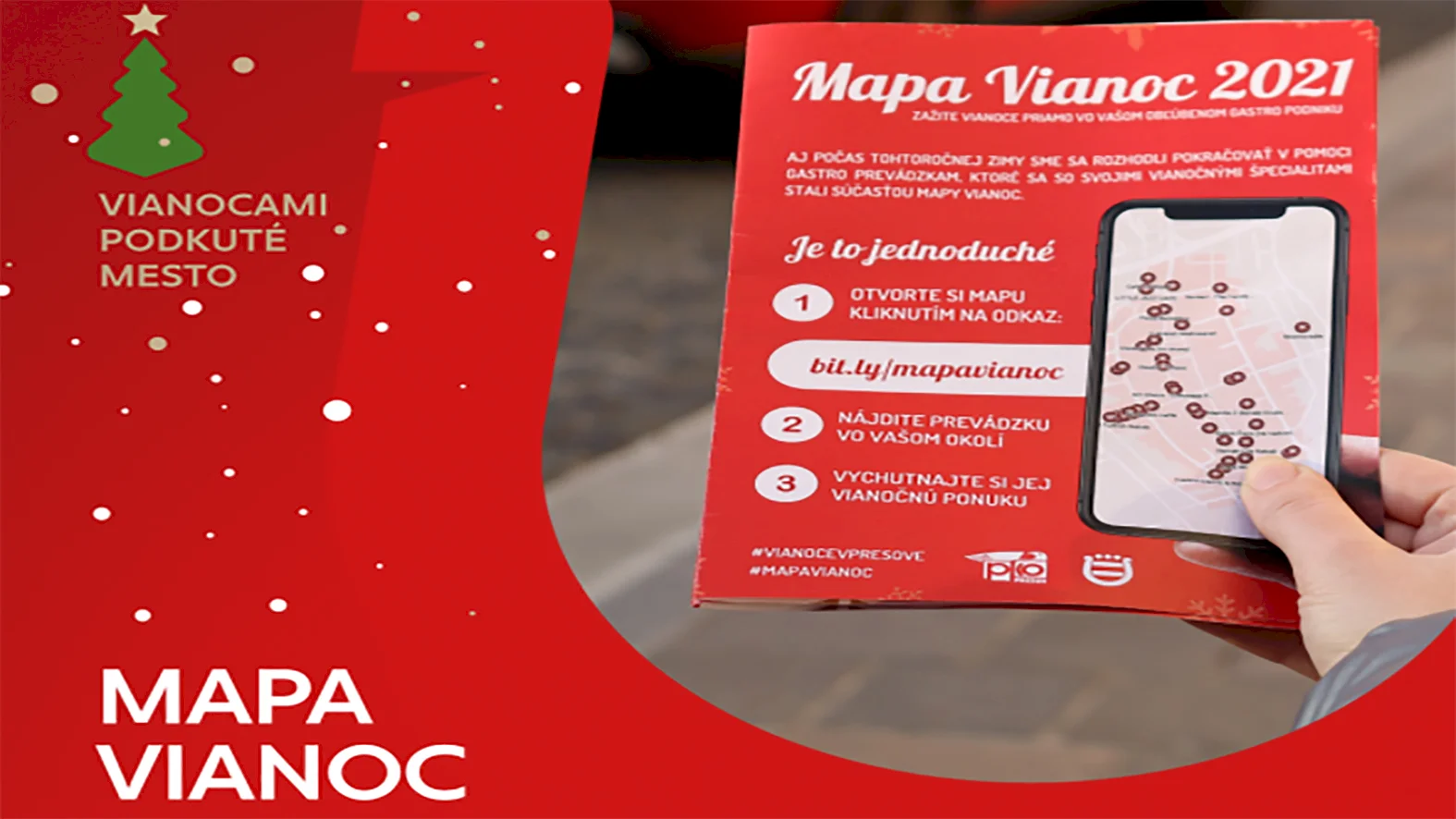Na Mikuláša sa v Prešove rozsvieti vianočná výzdoba a odštartuje Mapa Vianoc