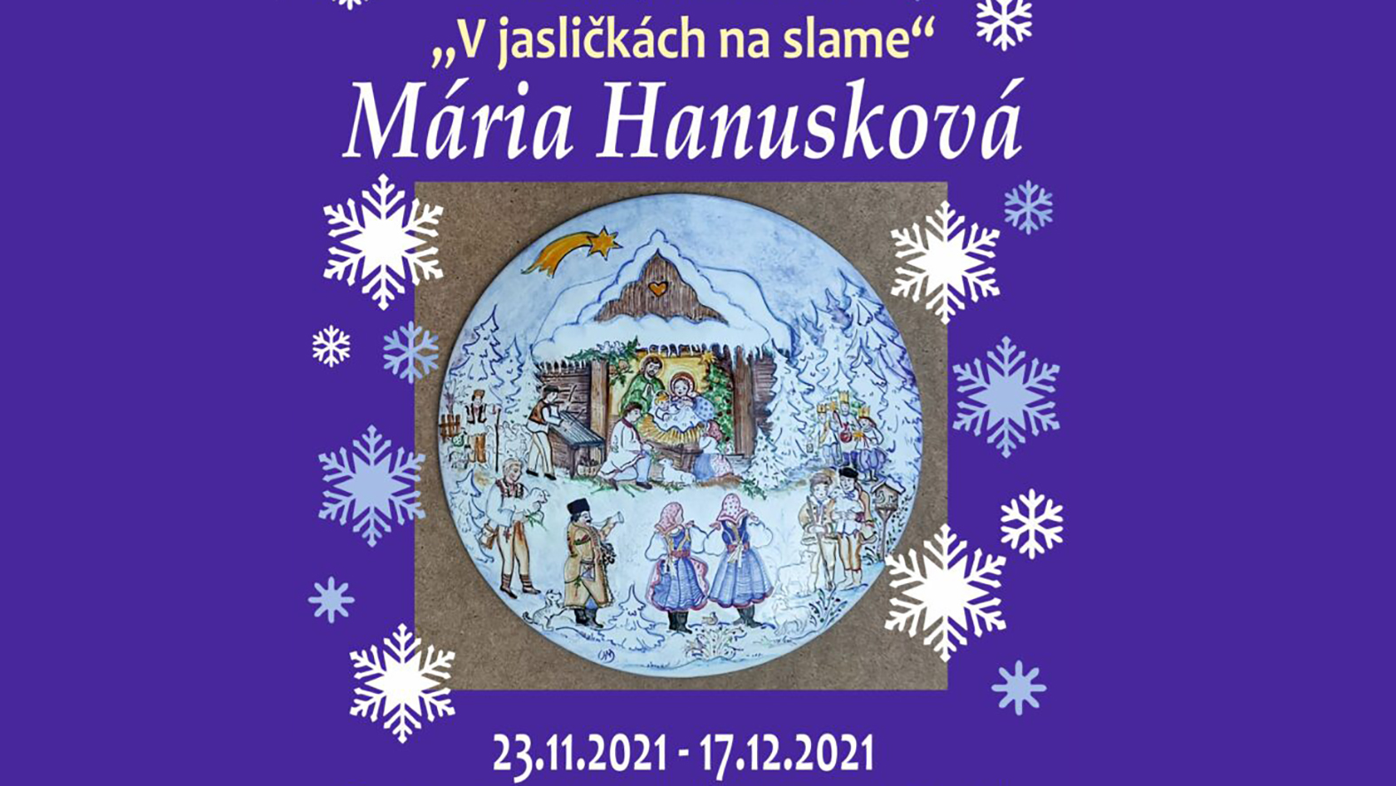 Výstava V jasličkách na slame je zatiaľ iba online