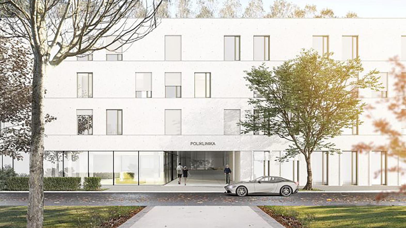 Senec predstavil návrh architektonickej štúdie novej polikliniky