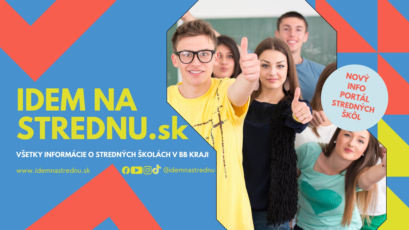 Nová webová stránka BBSK pomôže študentom pri výbere strednej školy