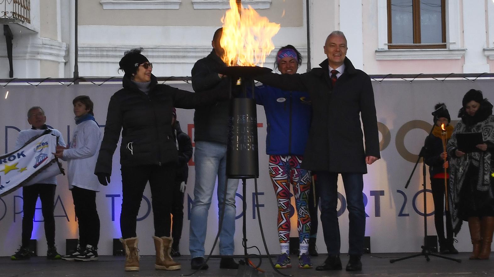 Pod Tatrami si prevzali vlajku Európskeho mesta športu 2022