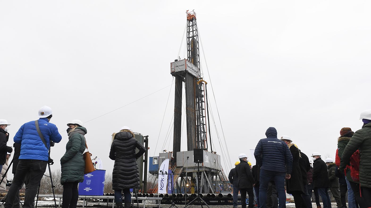 Pri Čižaticiach dosiahne geotermálny zdroj veľká vrtná súprava