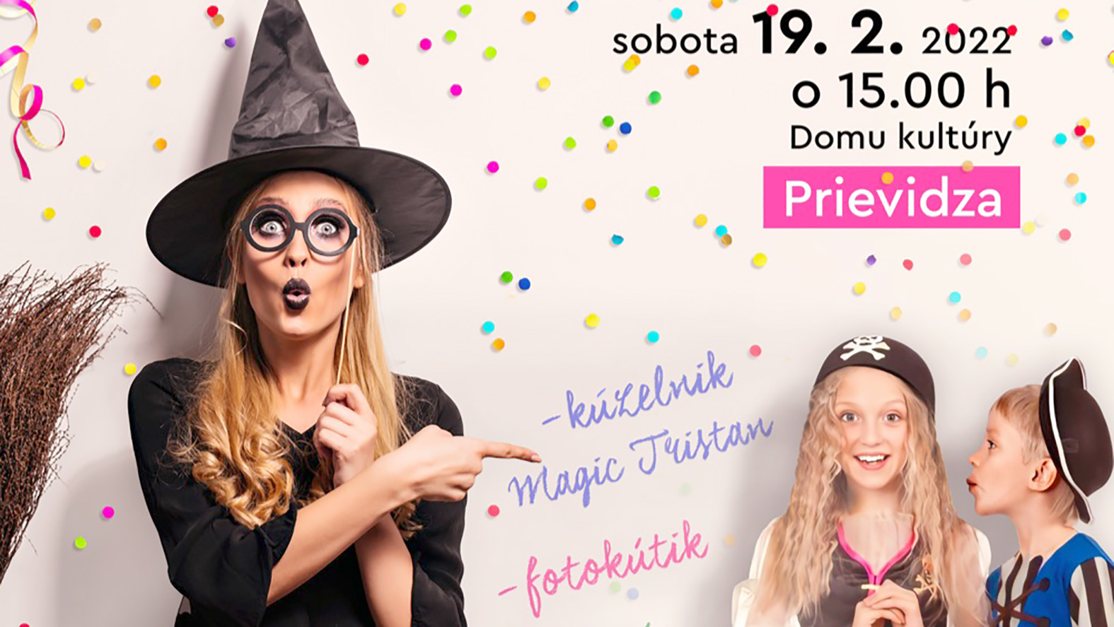 Kúzelný karneval pre deti