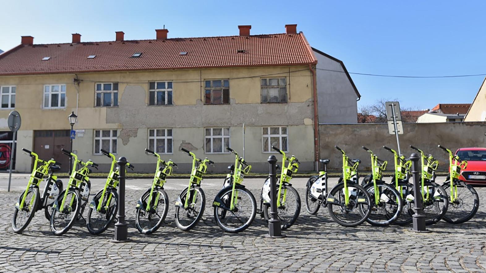 Zdieľané elektrobicykle sú už opäť k dispozícii v uliciach Trnavy