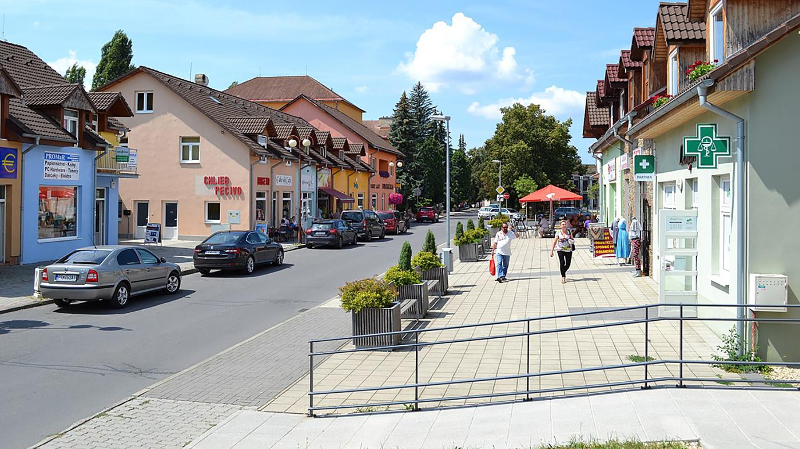 Poltár vybuduje pešiu zónu s námestím