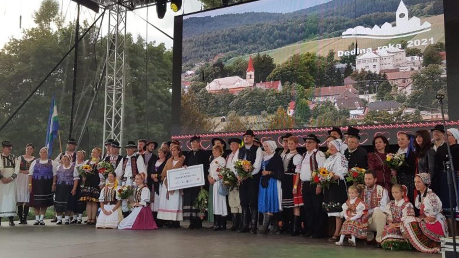 V Kláštore pod Znievom si obce prevzali ocenenia v súťaži Dedina roka