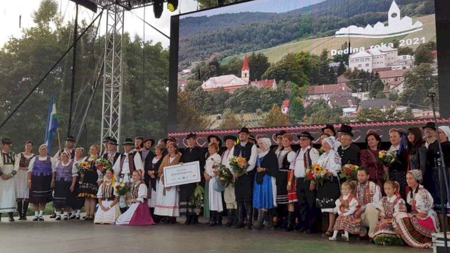 V Kláštore pod Znievom si obce prevzali ocenenia v súťaži Dedina roka