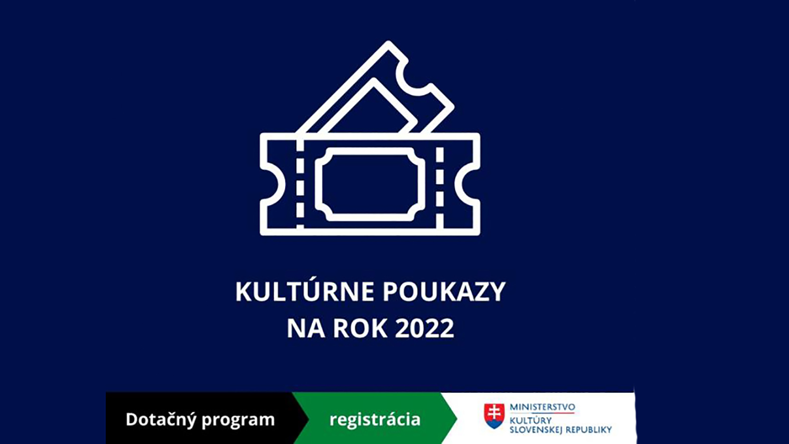 V programe Kultúrne poukazy prerozdelia 2,5 milióna eur
