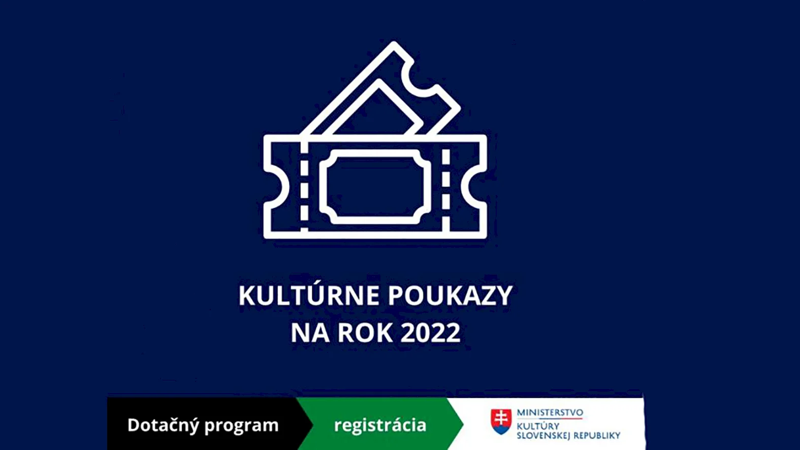 V programe Kultúrne poukazy prerozdelia 2,5 milióna eur