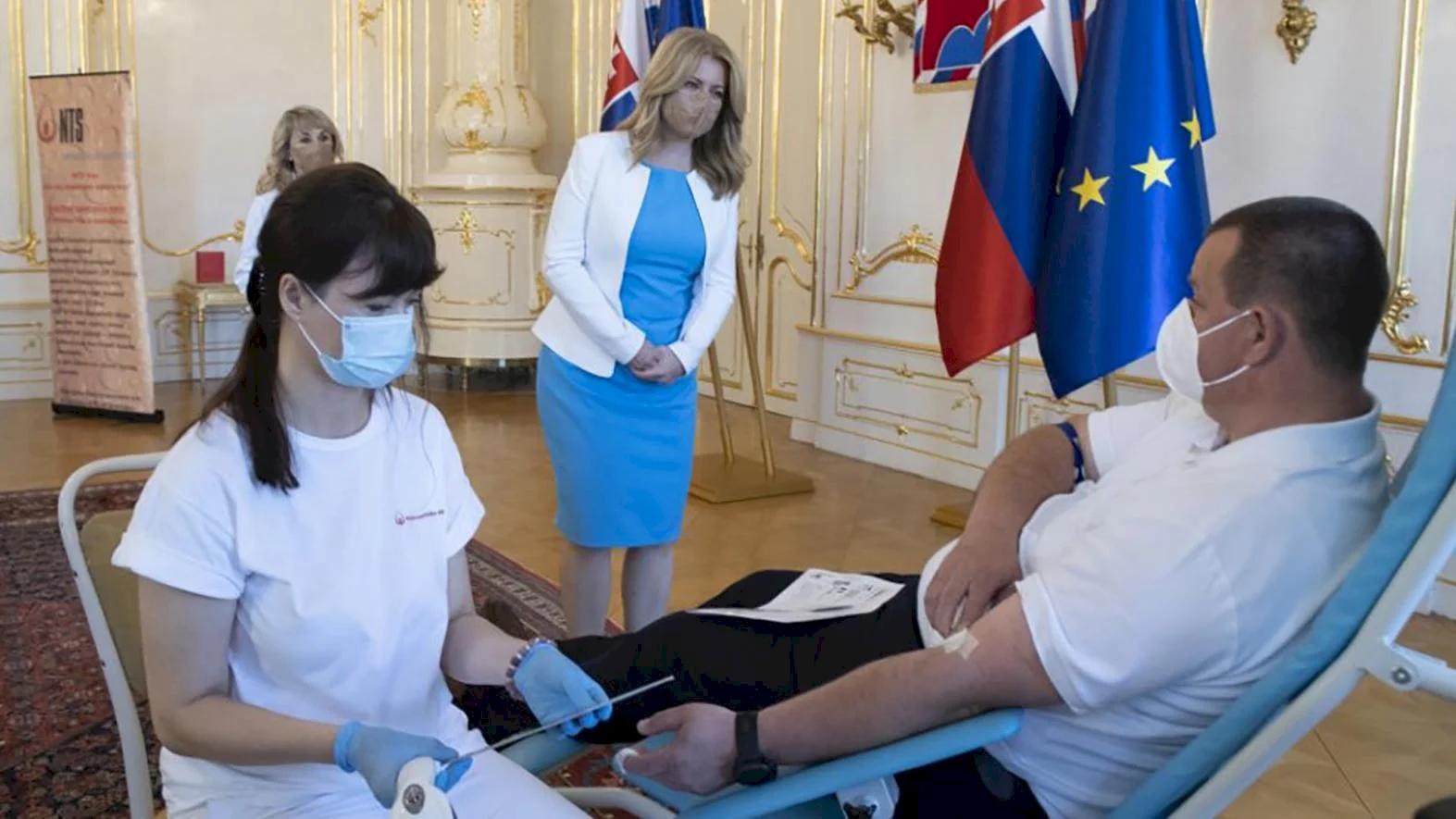 V Prezidentskom paláci bude možné v utorok 14. júna darovať krv