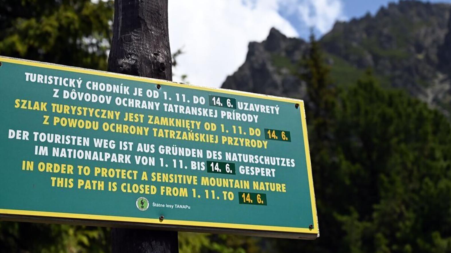 V najstaršom národnom parku skončila sezónna uzávera