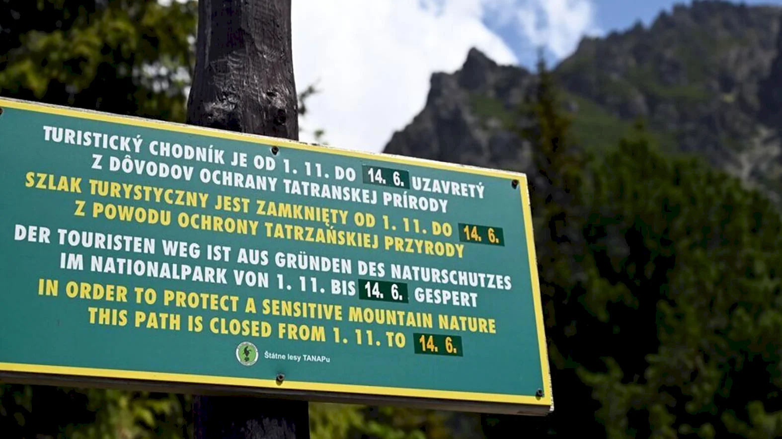 V najstaršom národnom parku skončila sezónna uzávera
