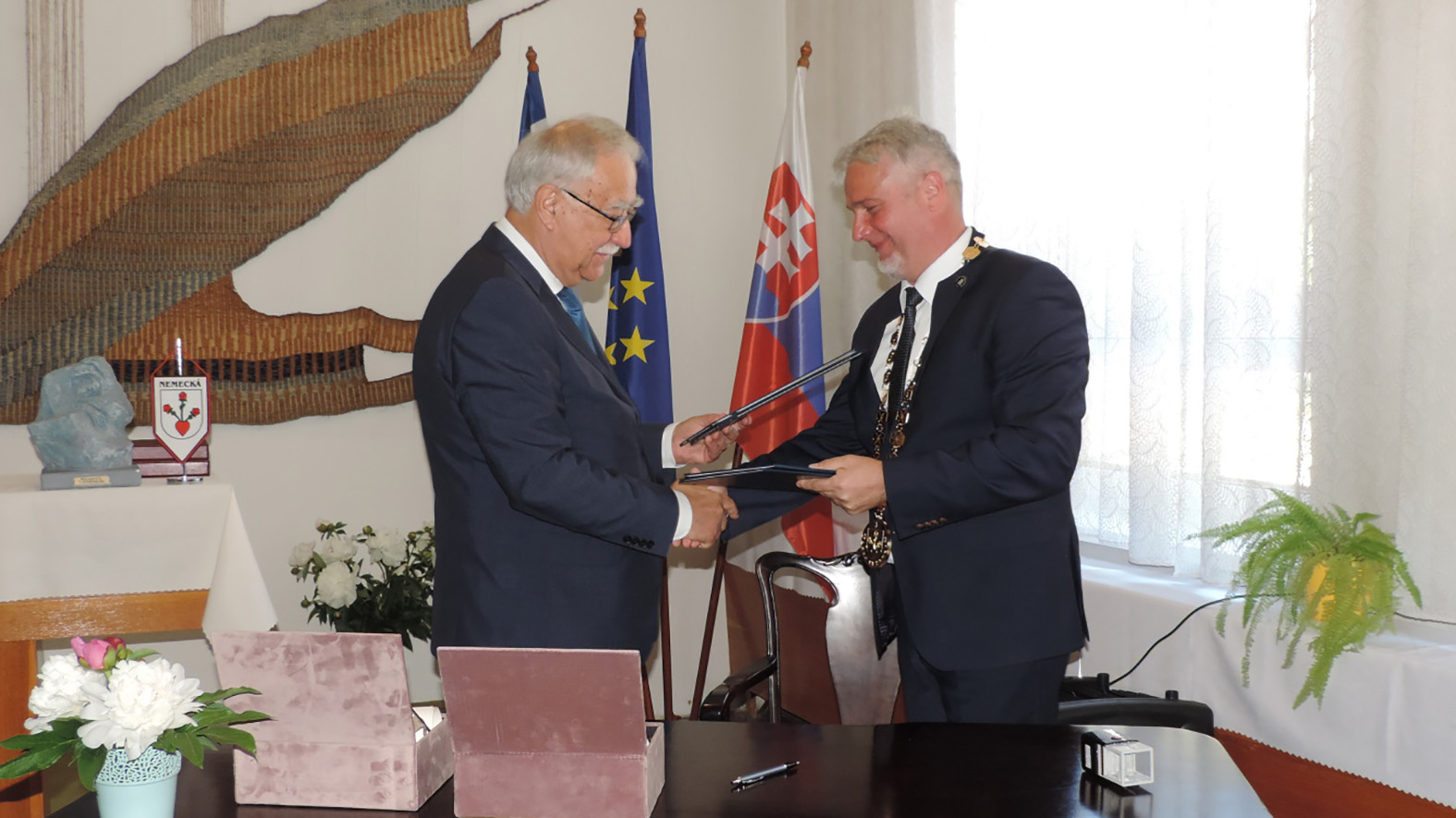 Obec Nemecká privítala vzácnu zahraničnú návštevu – delegáciu z Grécka