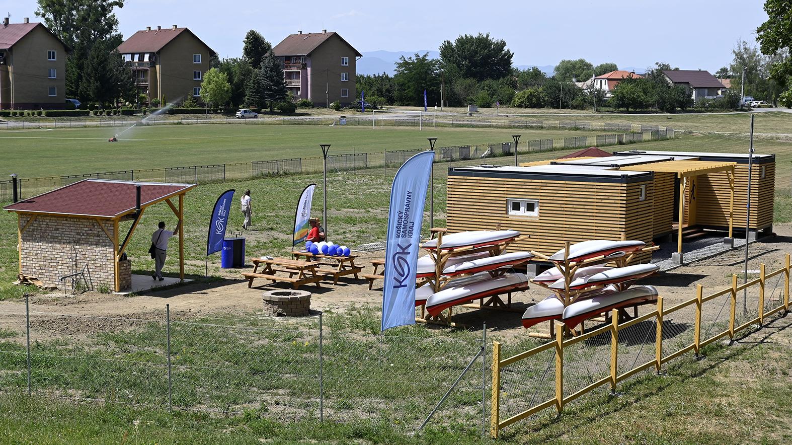 Turistická novinka poskytne v Borši zázemie cyklistom aj vodákom