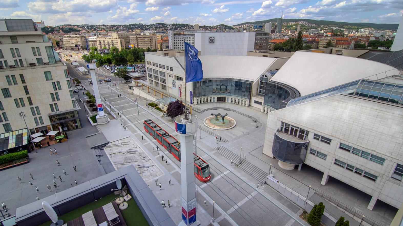 Projekt električkovej trate pred novou budovou SND predložili do EIA