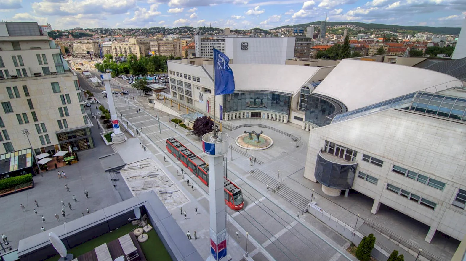 Projekt električkovej trate pred novou budovou SND predložili do EIA