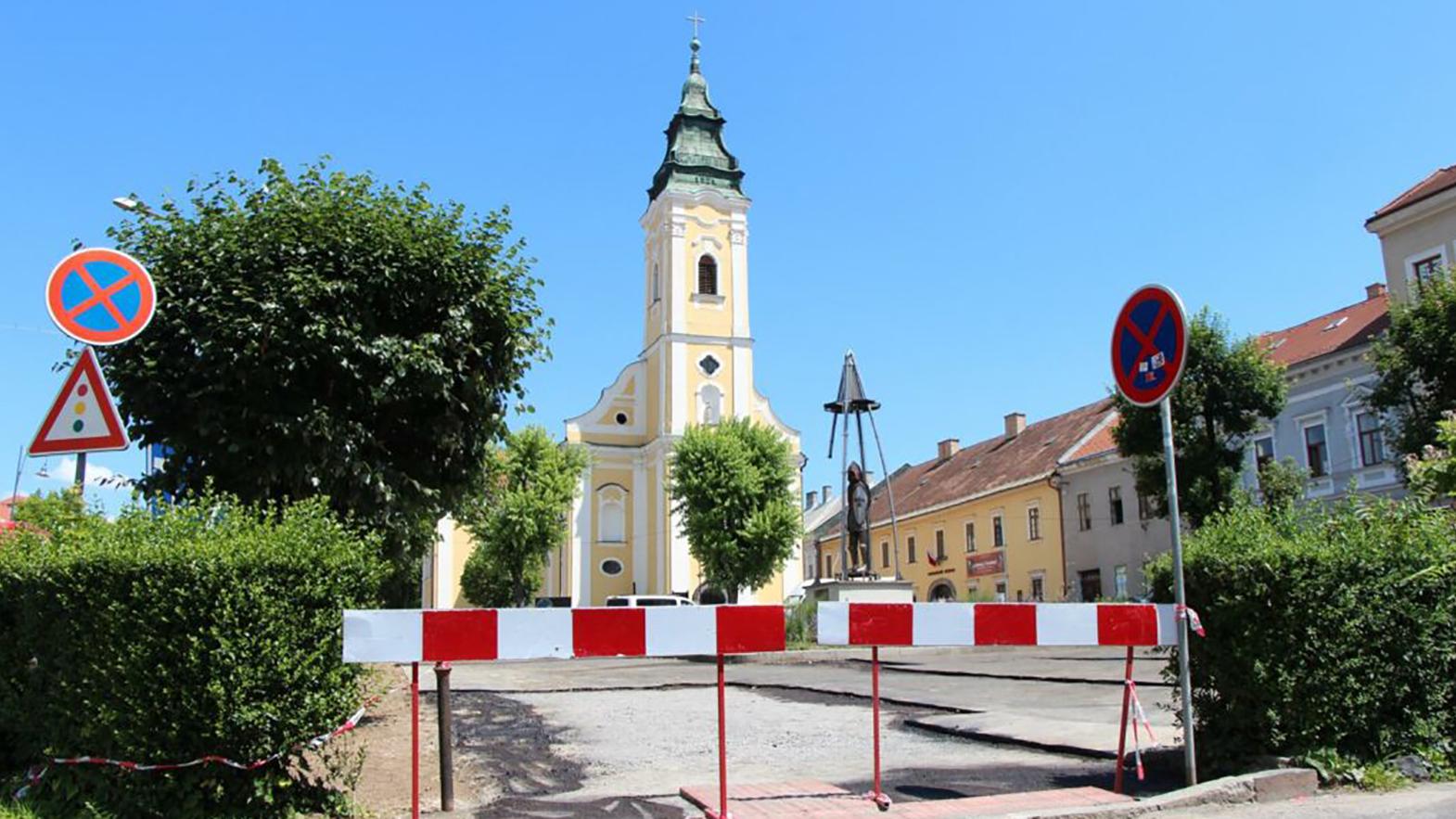 Na Kubínyiho námestí pribudne zeleň i nápis s názvom mesta