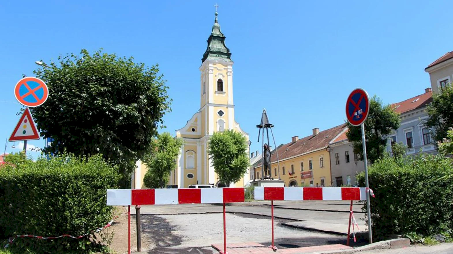 Na Kubínyiho námestí pribudne zeleň i nápis s názvom mesta