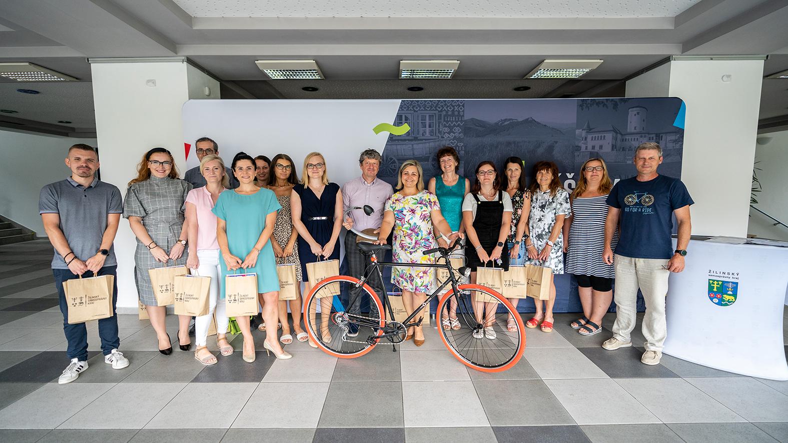 Žilinský samosprávny kraj získal v súťaži Do práce na bicykli 2. miesto