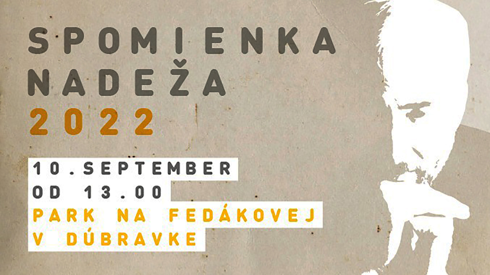 V Dúbravke sa uskutoční piata Spomienka na Deža