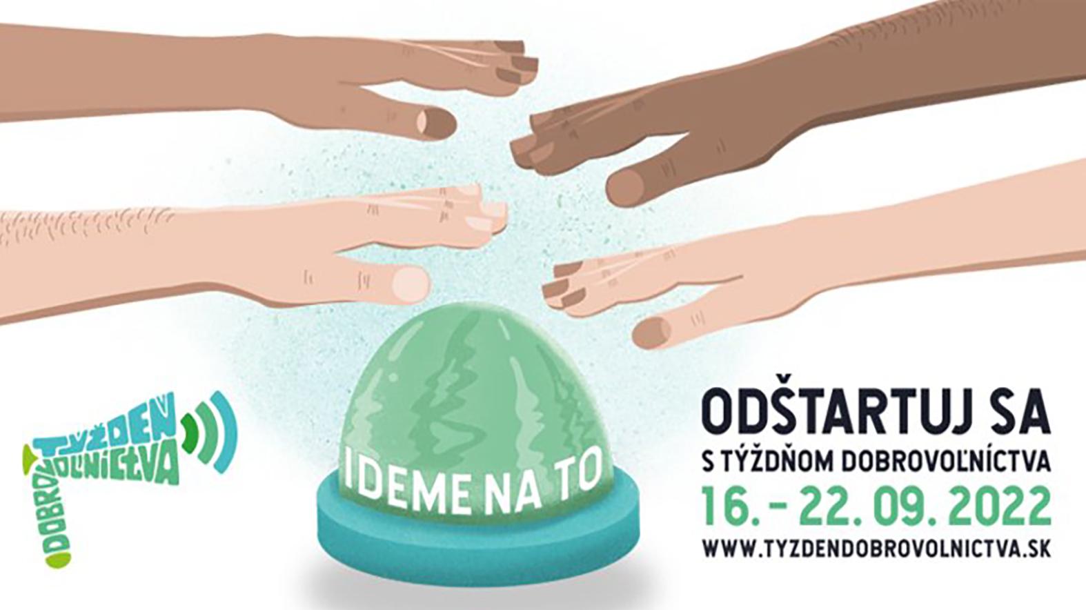 Počas Týždňa dobrovoľníctva je pre záujemcov pripravených viac ako 500 aktivít