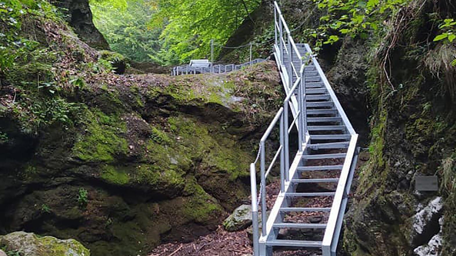 V Lačnovskom kaňone pribudla nová turistická infraštruktúra