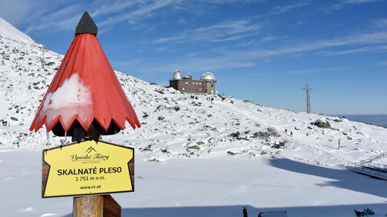 Observatórium na Skalnatom plese má novú strechu