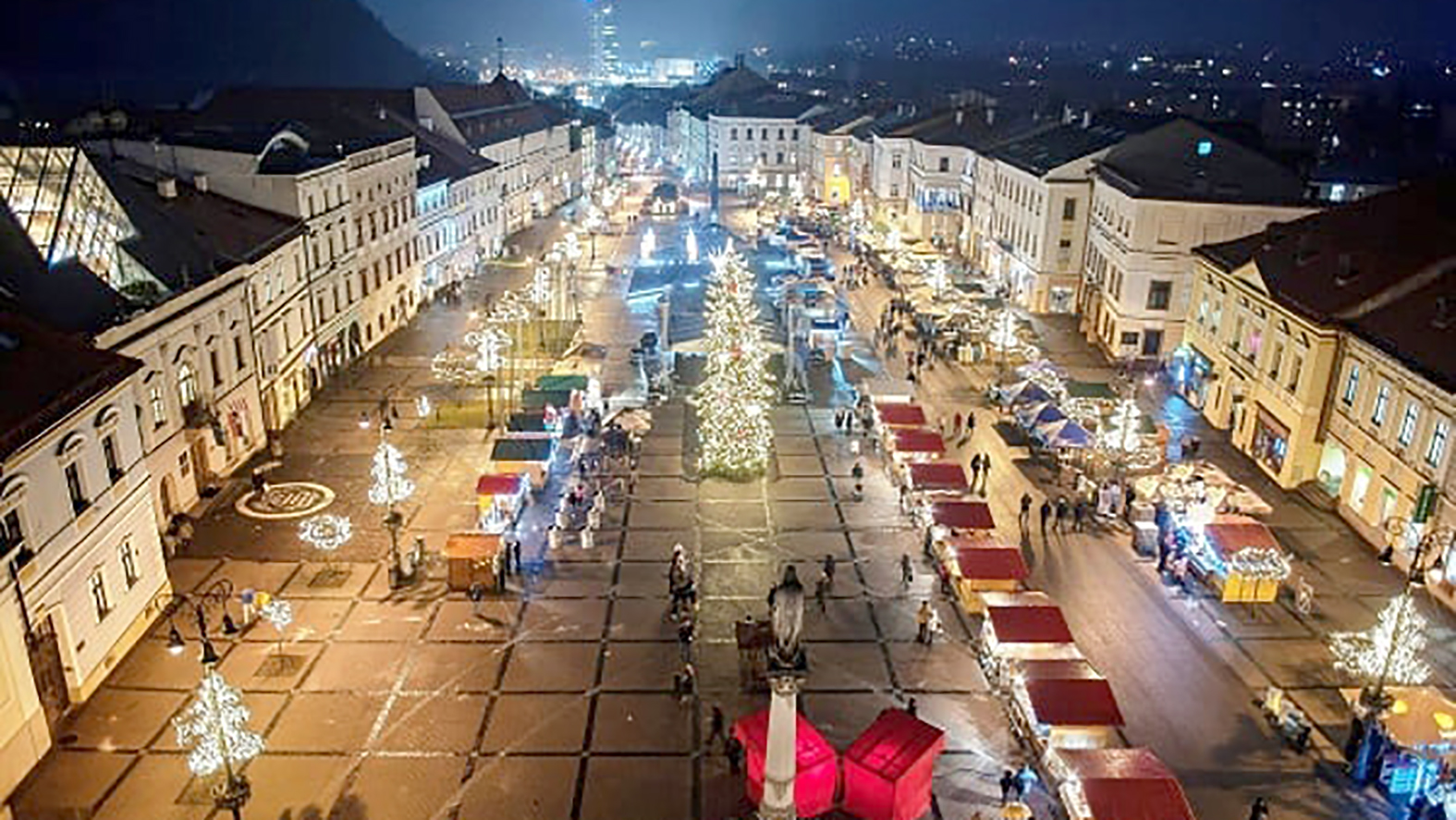 Vianočné osvetlenie v meste zdražovanie energií neovplyvní