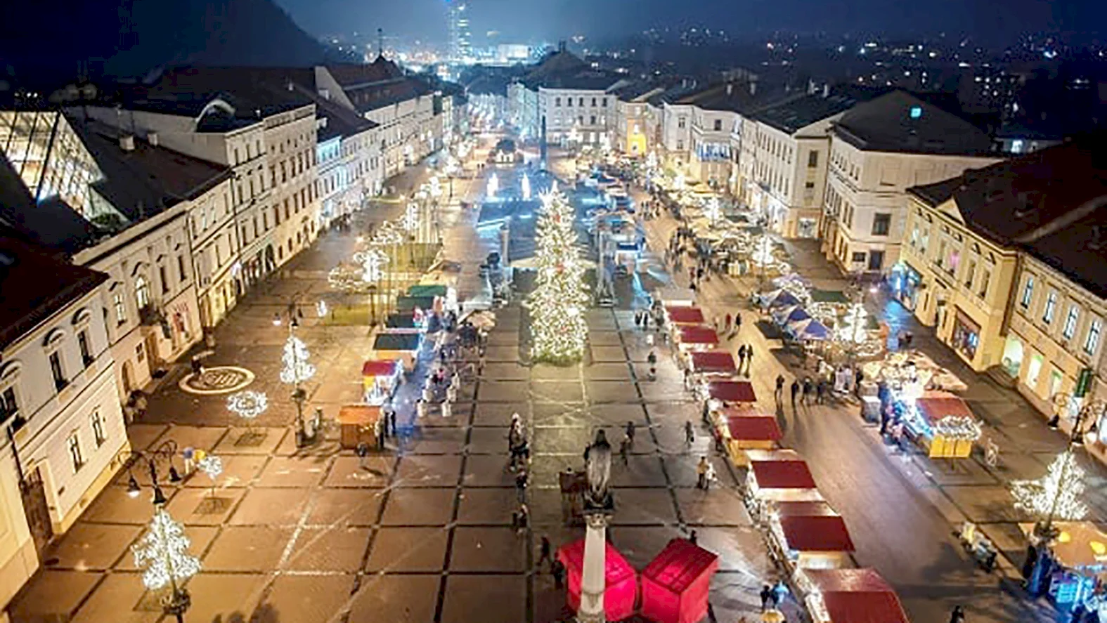 Vianočné osvetlenie v meste zdražovanie energií neovplyvní