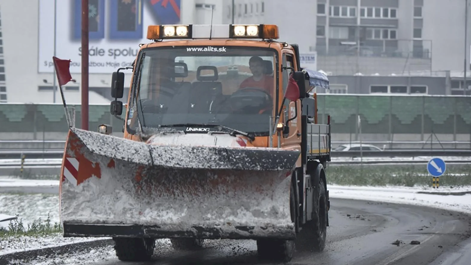 Prešov opäť použije na zimnú údržbu ekologický materiál