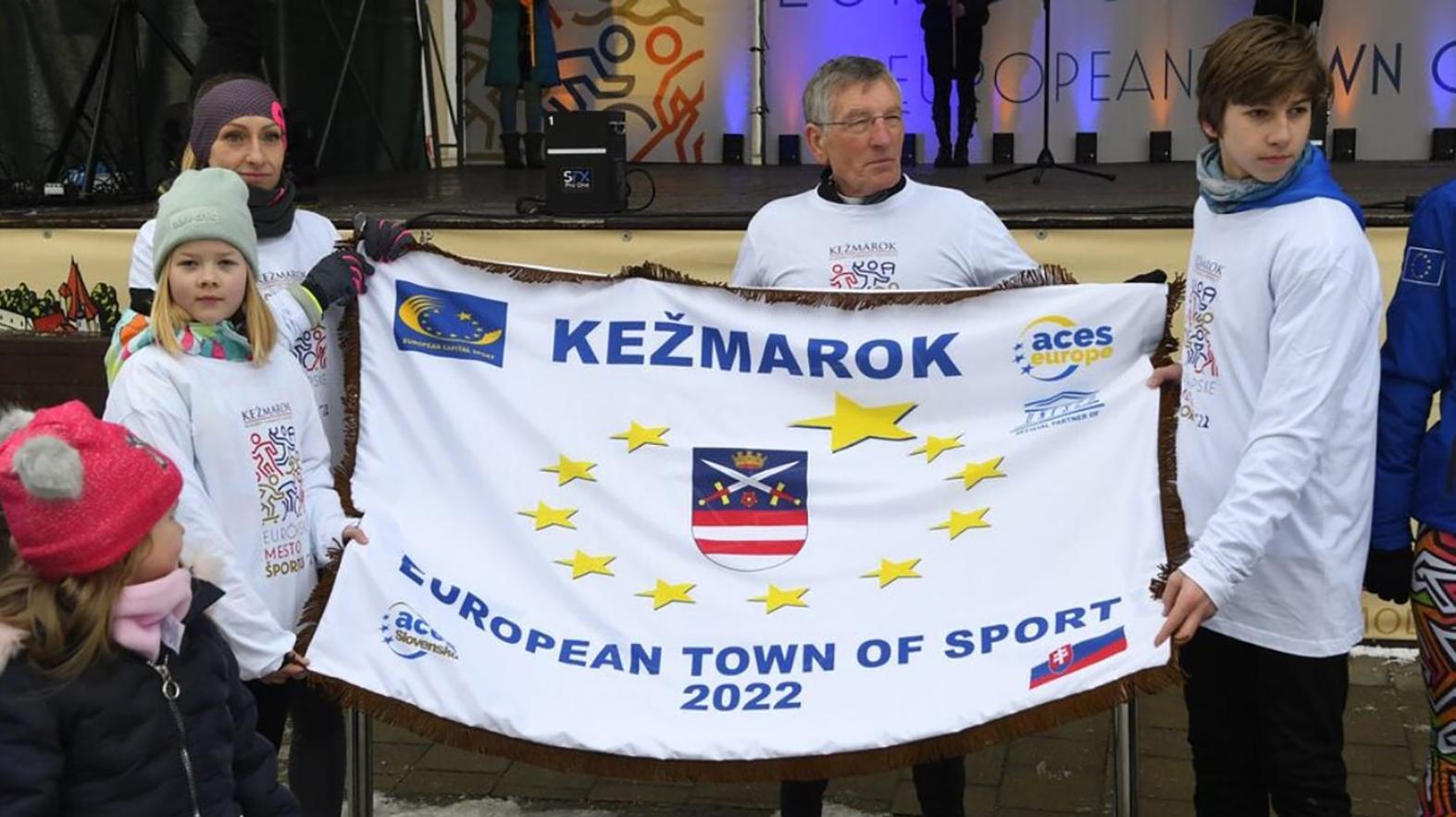 Kežmarok sa stal najlepším európskym mestom športu do 25 000 obyvateľov