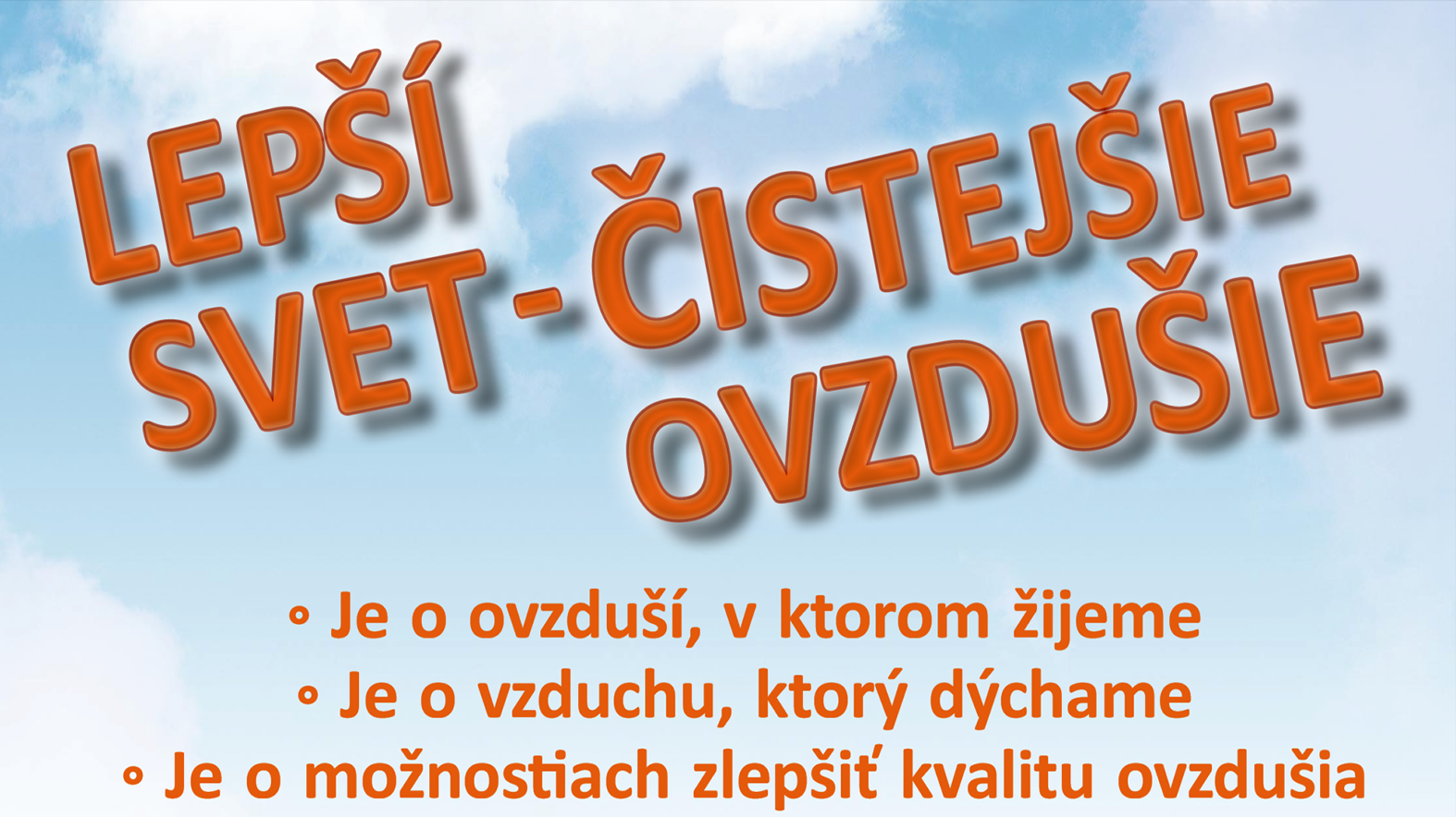 ŽSK vyhlásil stredoškolskú fotografickú súťaž Lepší svet - čistejšie ovzdušie