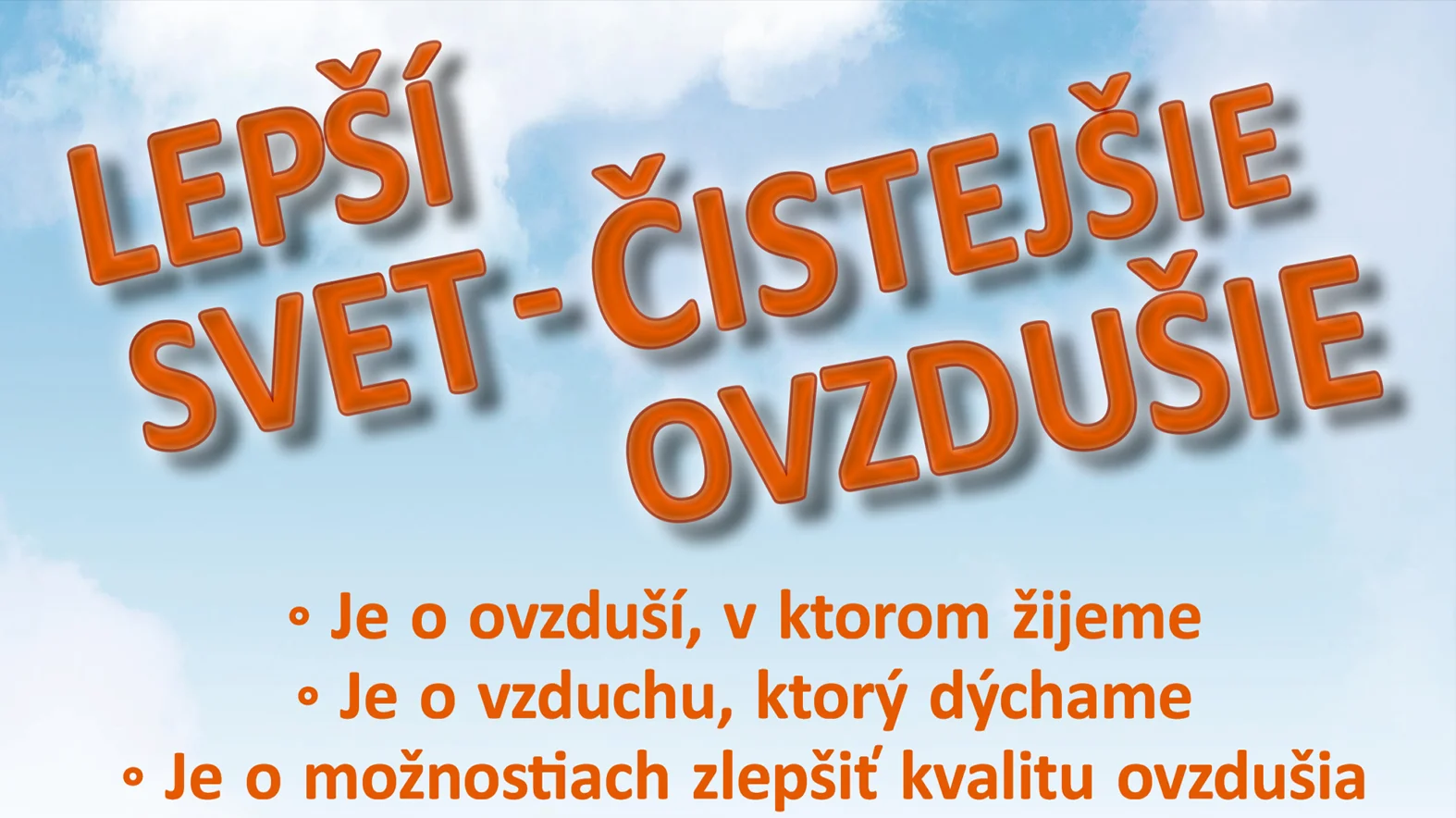 ŽSK vyhlásil stredoškolskú fotografickú súťaž Lepší svet - čistejšie ovzdušie