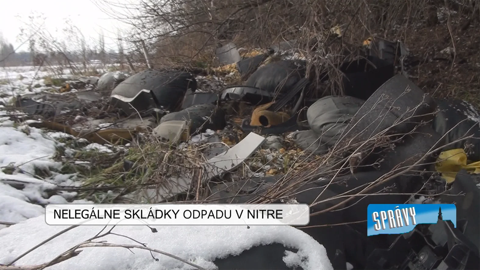 Mesto Nitra vytvorilo webovú stránku o nelegálnych skládkach odpadu