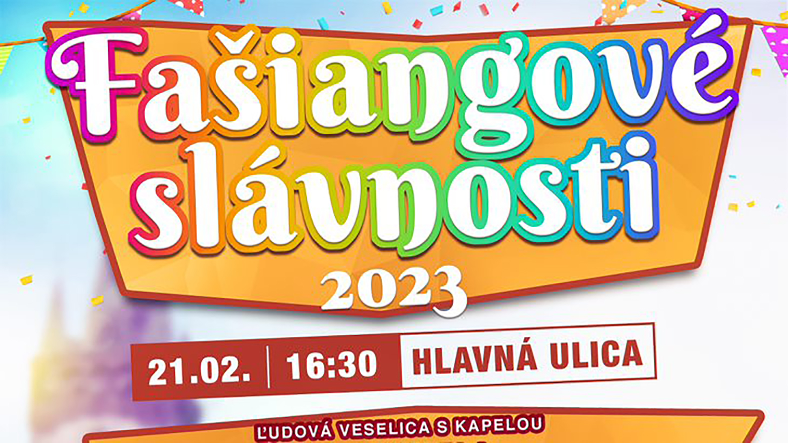 Fašiangové slávnosti sa vracajú do centra Prešova