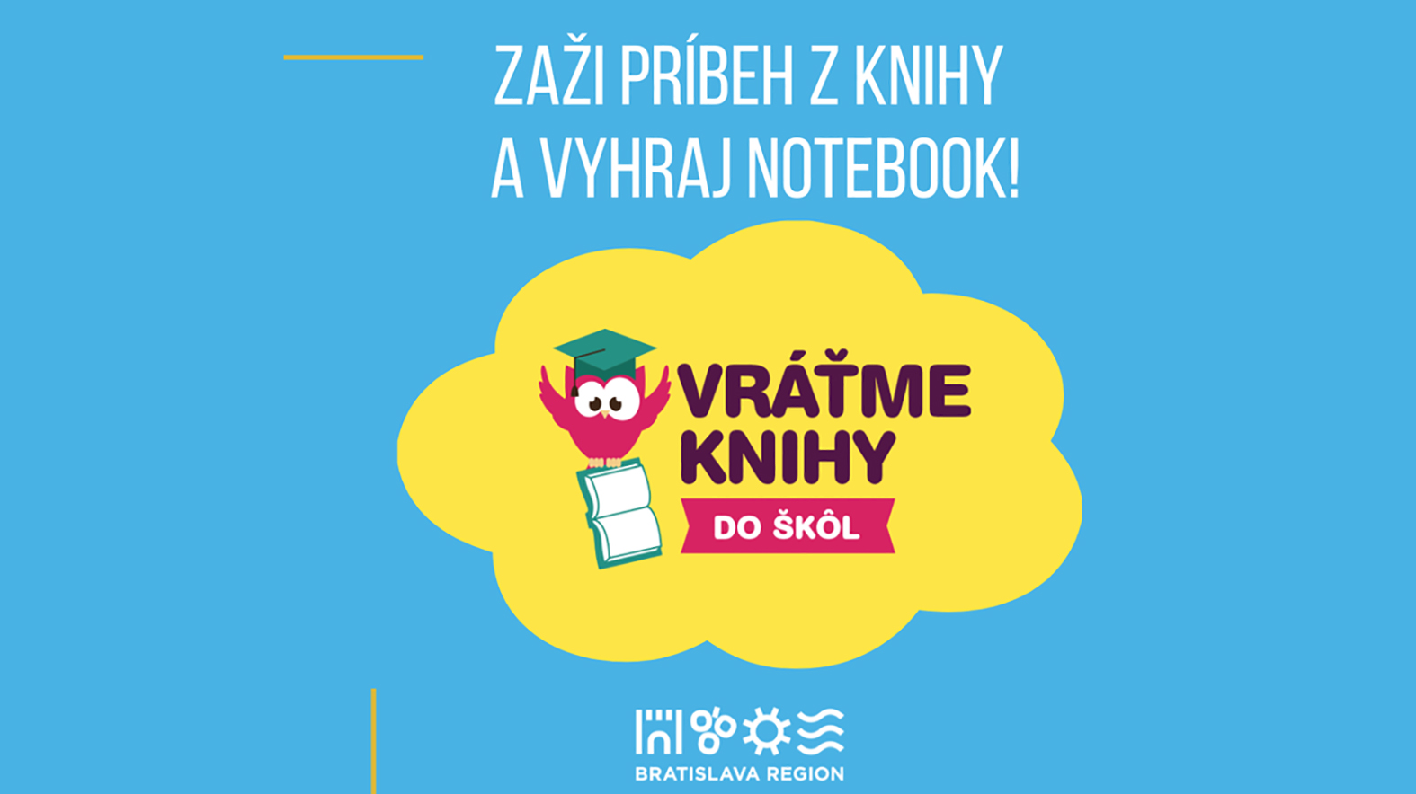 Obľúbená čitateľská súťaž Vráťme knihy do škôl je späť
