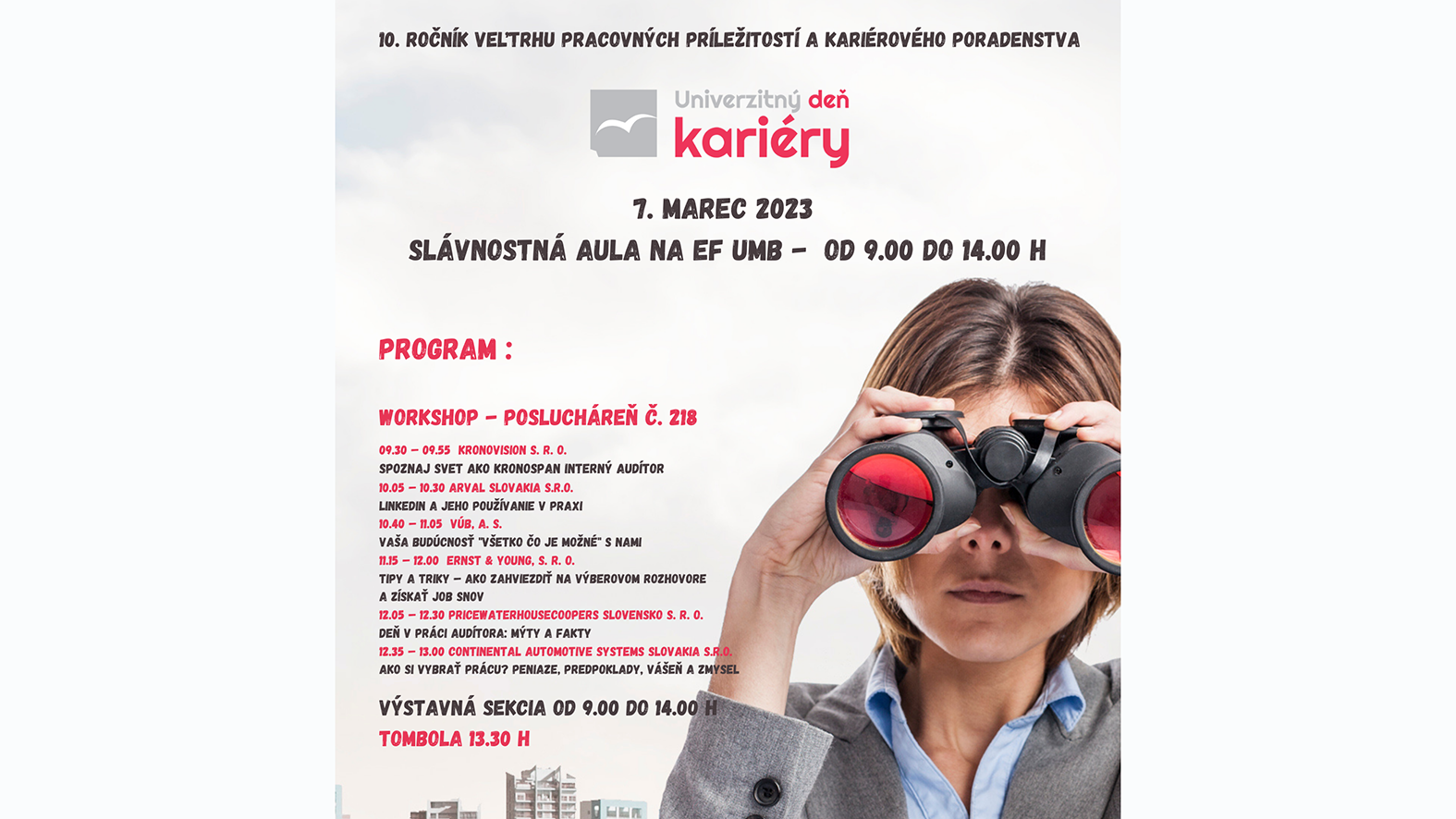 Dvadsať zamestnávateľov, neobmedzené množstvo príležitostí