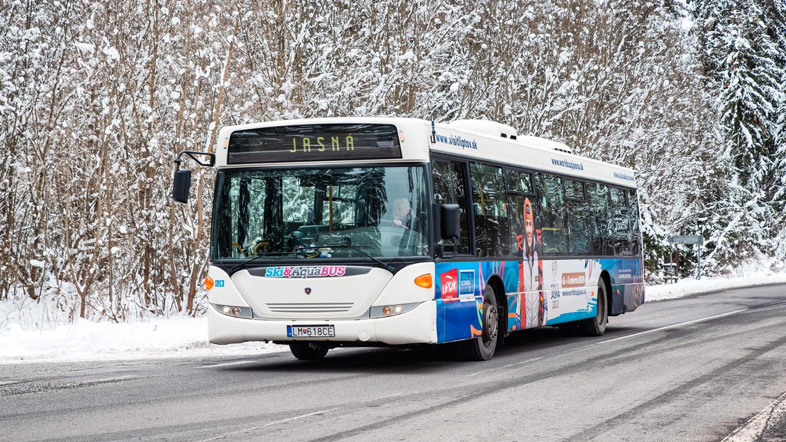 Na Liptove predĺžili premávku skibusov, pripravili nový grafikon