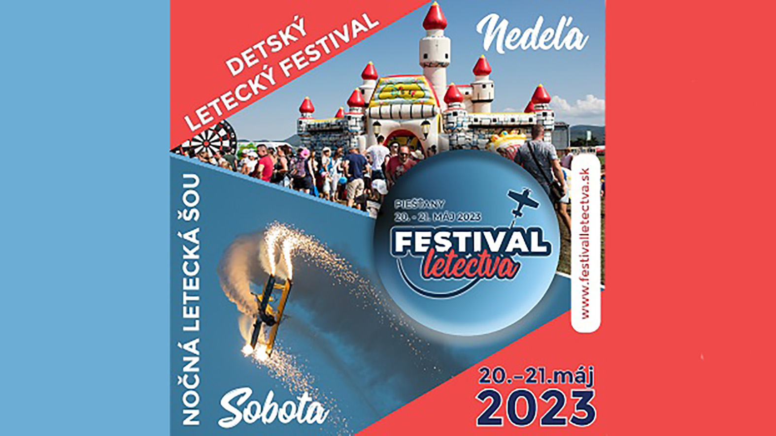Súčasťou budú nočná letecká šou a detské atrakcie